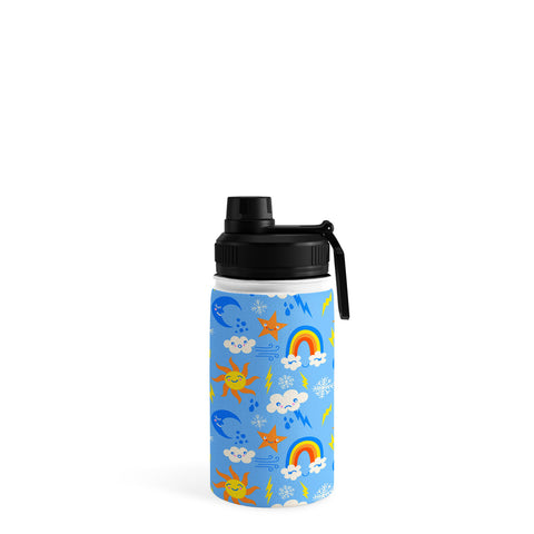 carriecantwell Whimsical Weather Water Bottle