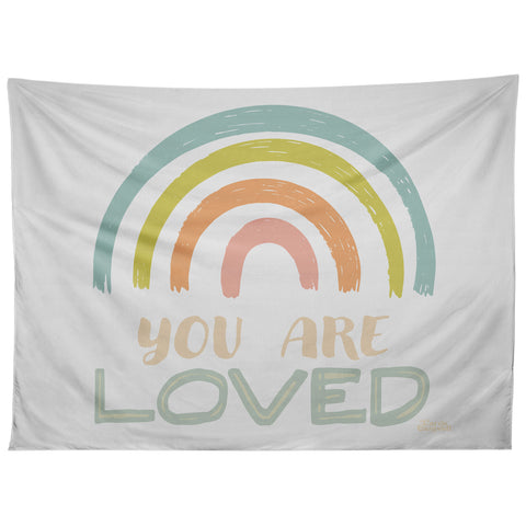 carriecantwell You Are Loved II Tapestry