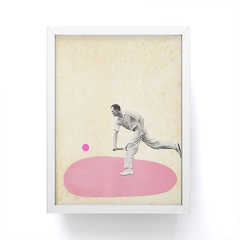 Cassia Beck Lawn Tennis Framed Mini Art Print