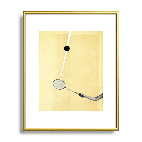Cassia Beck Tennis I Metal Framed Art Print