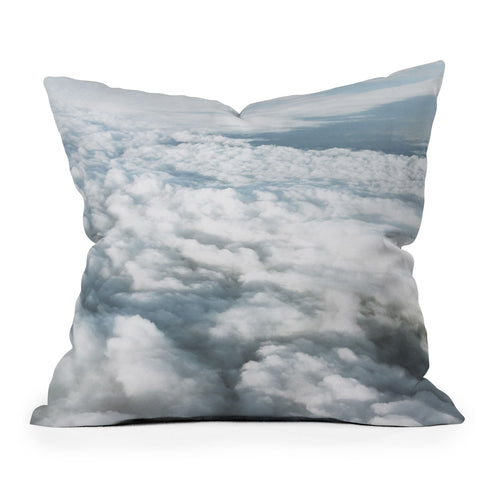 Cassia Beck The Clouds Below Outdoor Throw Pillow