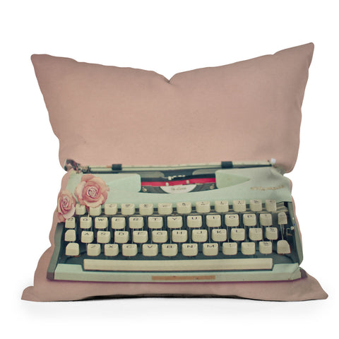 Cassia Beck The Love Letters Outdoor Throw Pillow