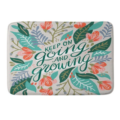 Cat Coquillette Keep on Going and Growing Memory Foam Bath Mat