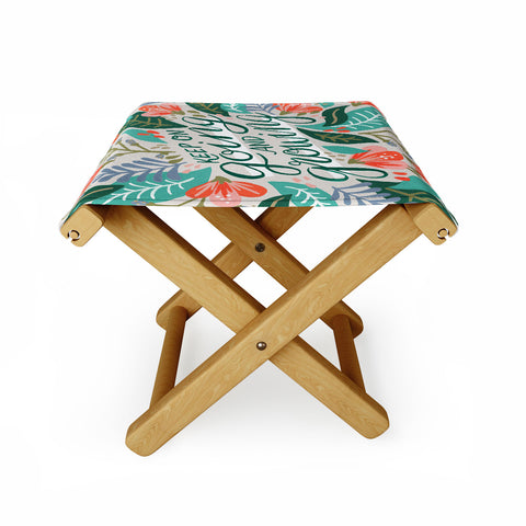 Cat Coquillette Keep on Going and Growing Folding Stool