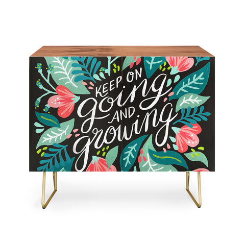 Cat Coquillette Keep on Going Growing Pink Credenza