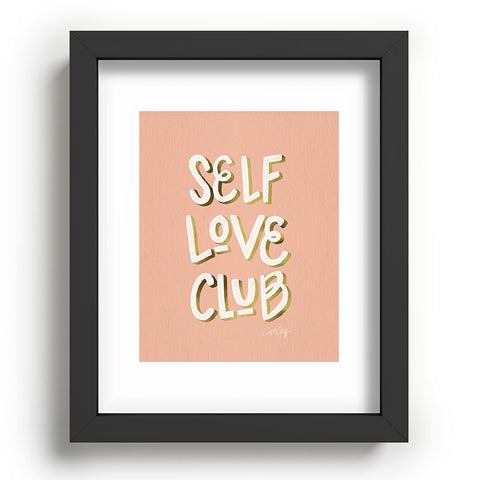 Cat Coquillette Self Love Club Blush Gold Recessed Framing Rectangle