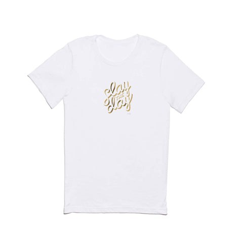 Cat Coquillette Slay the Day Mint Gold Classic T-shirt