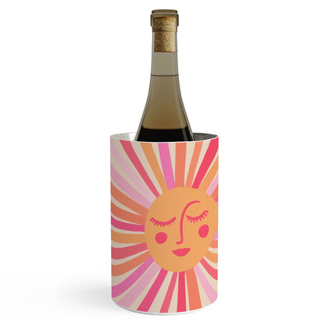 Cat Coquillette Sunshine Pink Wine Chiller
