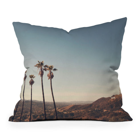 Catherine McDonald Hollywood Hills Outdoor Throw Pillow
