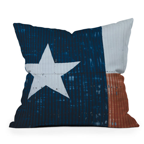Catherine McDonald Lone Star State Outdoor Throw Pillow