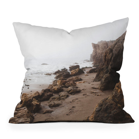 Catherine McDonald Malibu Coast Outdoor Throw Pillow