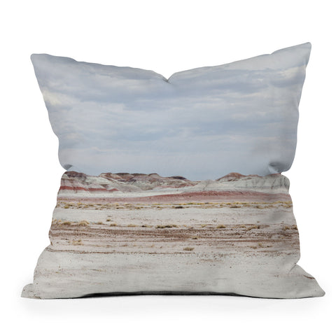 Catherine McDonald Painted Desert Outdoor Throw Pillow
