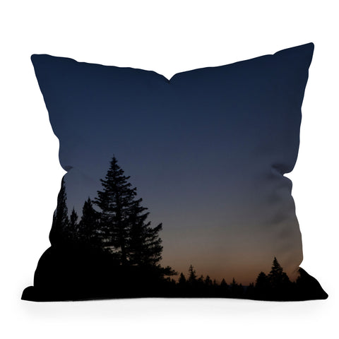 Catherine McDonald ROCKY MOUNTAIN SUNSET Outdoor Throw Pillow