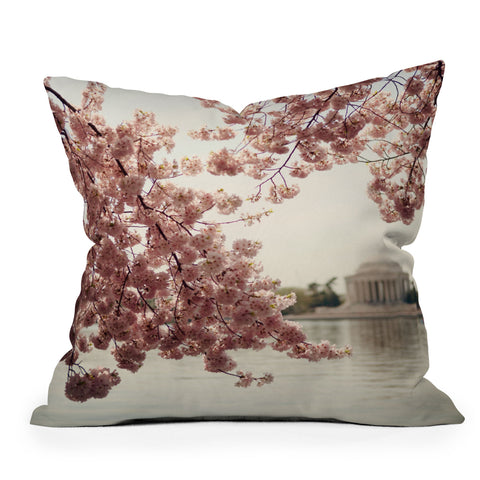 Catherine McDonald Spring In DC 2 Outdoor Throw Pillow