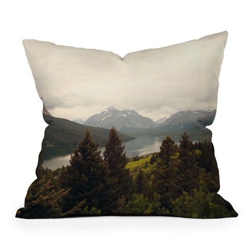Catherine McDonald Summer in Montana 2 Outdoor Throw Pillow