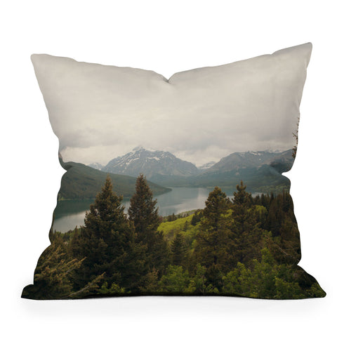 Catherine McDonald Summer In Montana Outdoor Throw Pillow