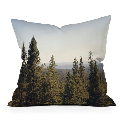 Catherine McDonald Summer in Wyoming Outdoor Throw Pillow