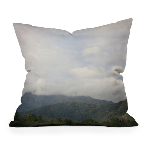 Catherine McDonald Tropical Rainforest Outdoor Throw Pillow
