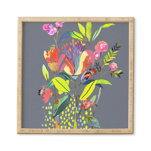 CayenaBlanca Blooming Flowers Framed Wall Art
