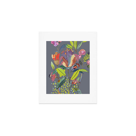 CayenaBlanca Blooming Flowers Art Print