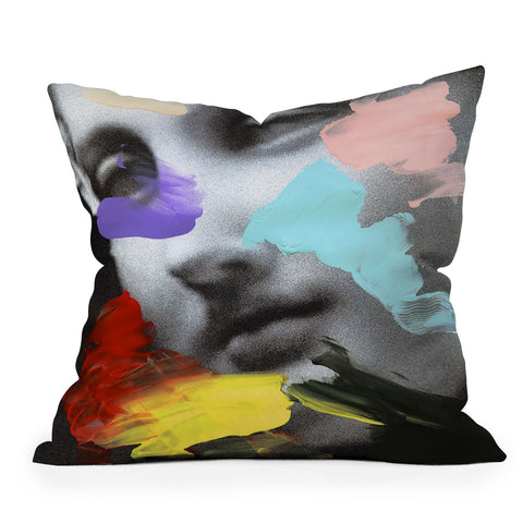 Chad Wys Composition 458 Outdoor Throw Pillow