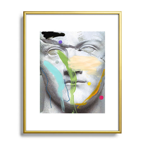 Chad Wys Composition 463 Metal Framed Art Print