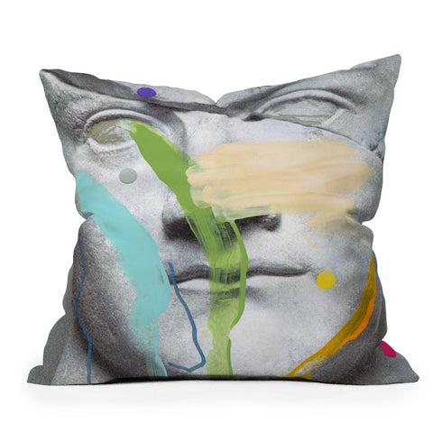 Chad Wys Composition 463 Outdoor Throw Pillow