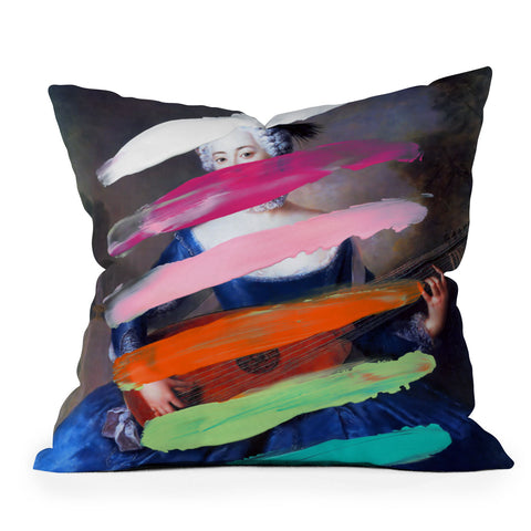 Chad Wys Composition 505 Outdoor Throw Pillow