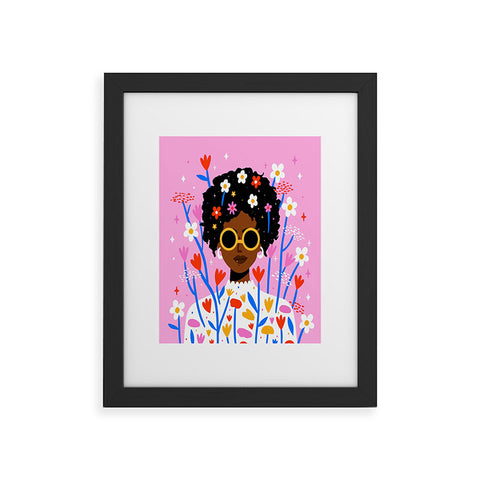 Charly Clements Bloom Where You Are Planted 1 Framed Art Print