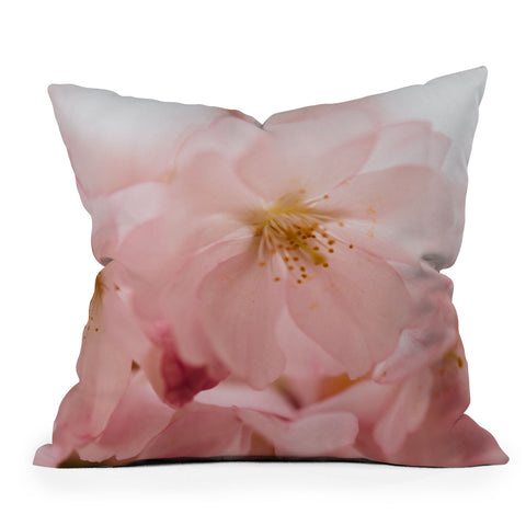 Chelsea Victoria Cherry Blossom Girl Outdoor Throw Pillow