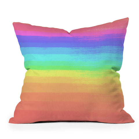 Chelsea Victoria Colorful Outdoor Throw Pillow
