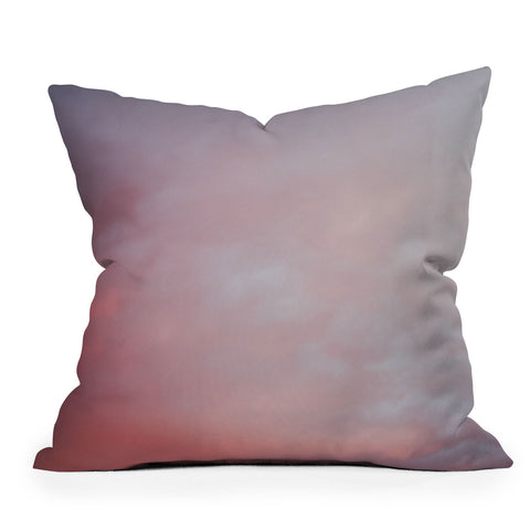 Chelsea Victoria Cotton Candy Swirls Outdoor Throw Pillow