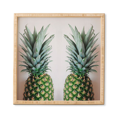 Chelsea Victoria How About Those Pineapples Framed Wall Art