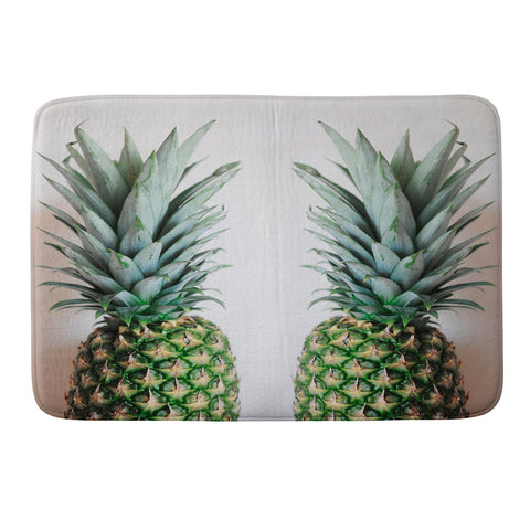 Chelsea Victoria How About Those Pineapples Memory Foam Bath Mat