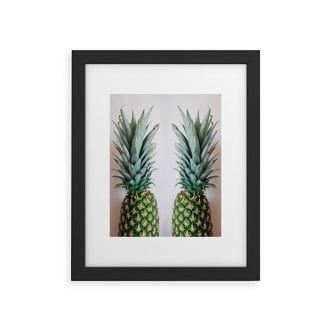 Chelsea Victoria How About Those Pineapples Framed Art Print