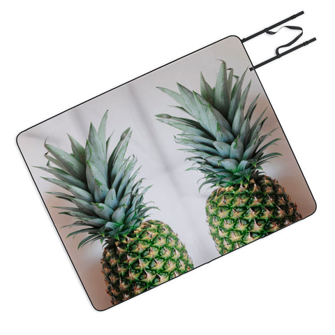 Chelsea Victoria How About Those Pineapples Picnic Blanket