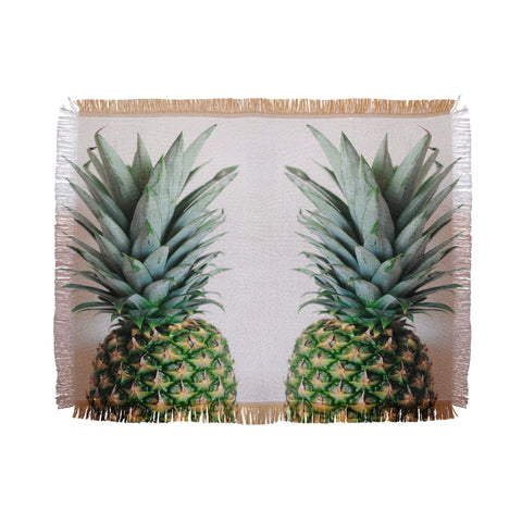 Chelsea Victoria How About Those Pineapples Throw Blanket