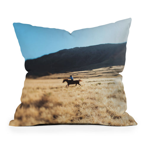 Chelsea Victoria How The West Was Won Outdoor Throw Pillow