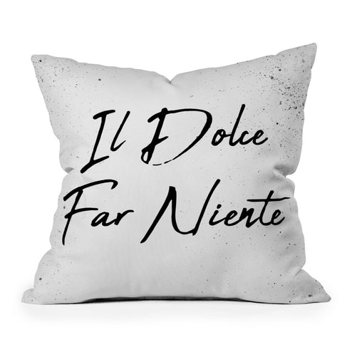 Chelsea Victoria Il Dolce Far Niente Outdoor Throw Pillow