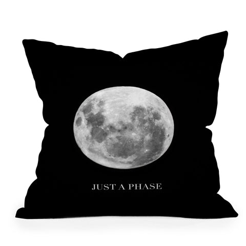 Chelsea Victoria Just A Phase Outdoor Throw Pillow