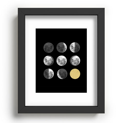 Chelsea Victoria Moon Phases and The Gold Sun Recessed Framing Rectangle