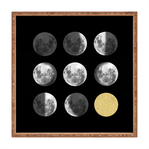Chelsea Victoria Moon Phases and The Gold Sun Square Tray