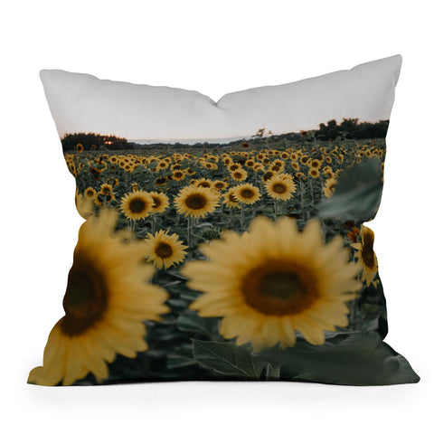 Chelsea Victoria Root and Bloom Outdoor Throw Pillow