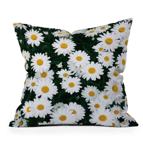 Chelsea Victoria The Friendliest Flower Outdoor Throw Pillow