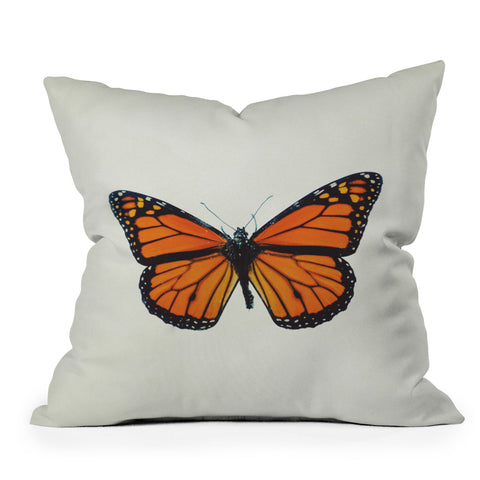 Chelsea Victoria The Queen Butterfly Outdoor Throw Pillow