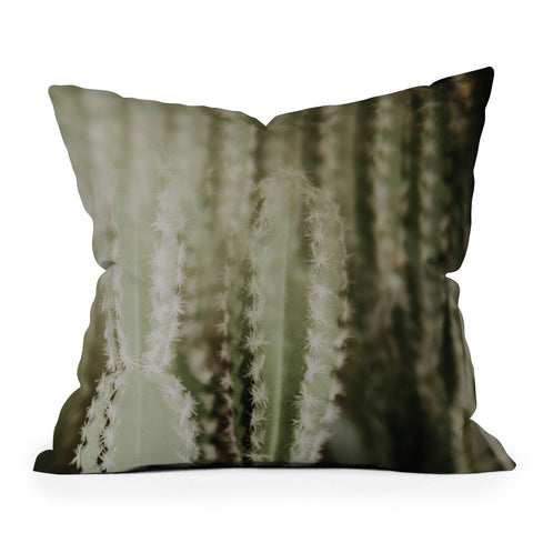 Chelsea Victoria The Trippy Cactus Outdoor Throw Pillow