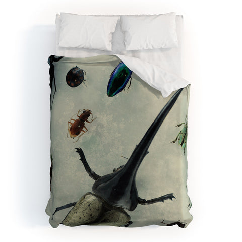 Chelsea Victoria We Are The Beetles Duvet Cover