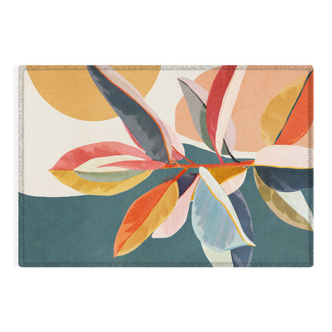 City Art Colorful Branching Out 01 Outdoor Rug
