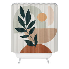 City Art Soft Shapes IV Shower Curtain Havenly