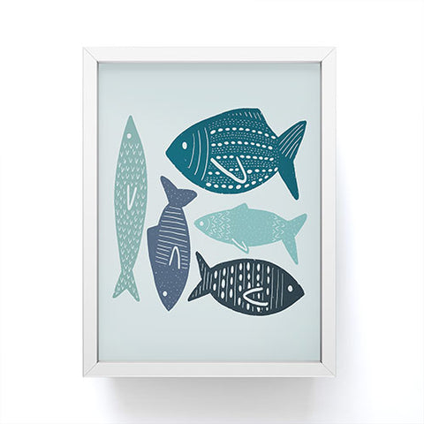 CoastL Studio Reef Fish Framed Mini Art Print